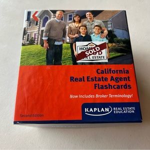 California Real Estate Agent Flashcards - Broker Terminology CA Realty Kaplan